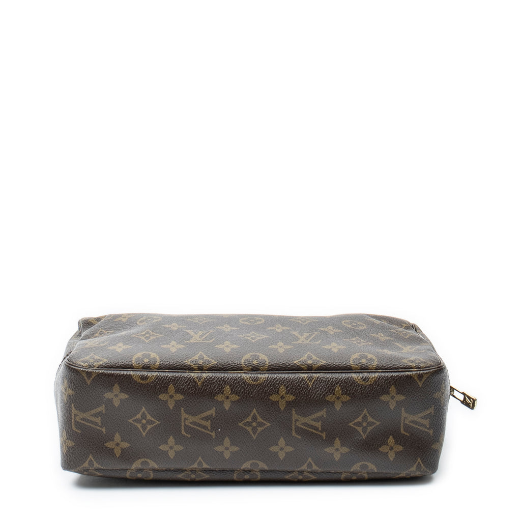 Pouch Toiletry Pouch GM Brown Monogram Canvas