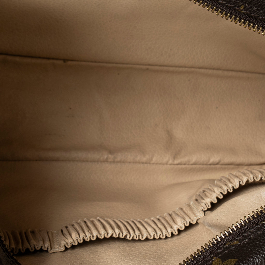 Pouch Toiletry Pouch GM Brown Monogram Canvas