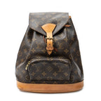 Backpack Montsouris MM Brown Monogram Canvas