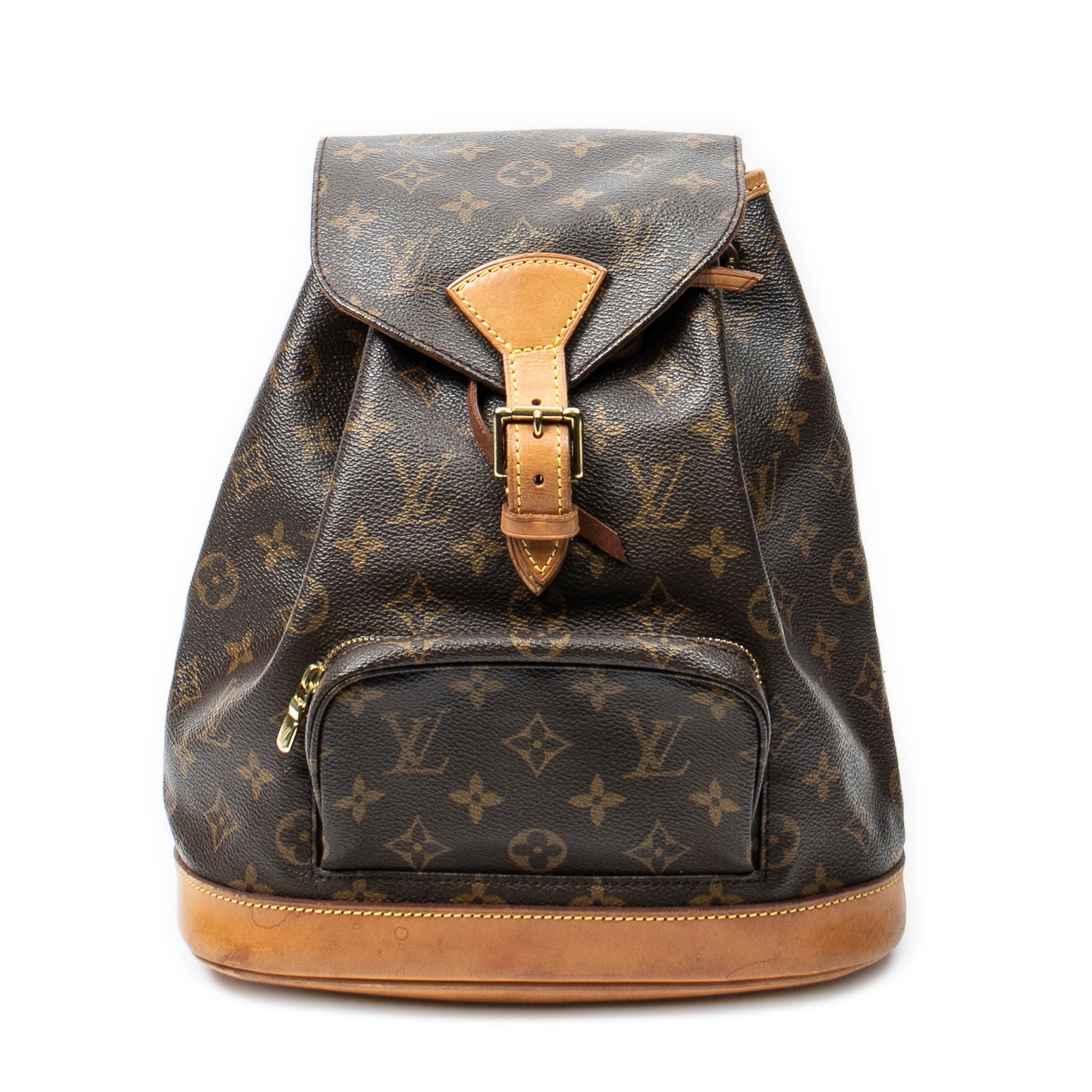 Backpack Montsouris MM Brown Monogram Canvas