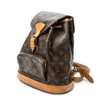 Backpack Montsouris MM Brown Monogram Canvas