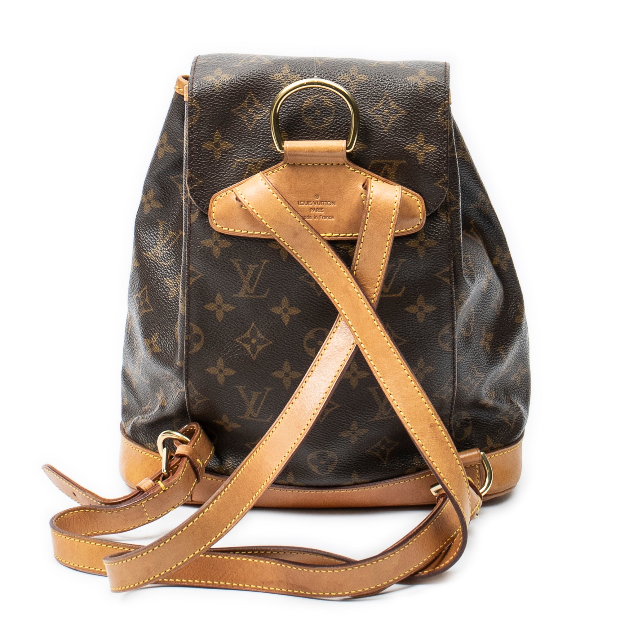 Backpack Montsouris MM Brown Monogram Canvas