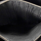 Shoulder Bag Vintage Shoulder Hobo Black Macadam Coated Canvas
