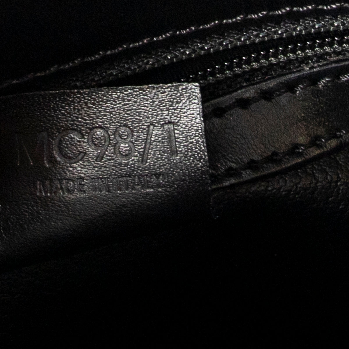 Shoulder Bag Vintage Shoulder Hobo Black Macadam Coated Canvas