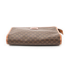Clutch Vintage Clutch Brown Macadam Coated Canvas