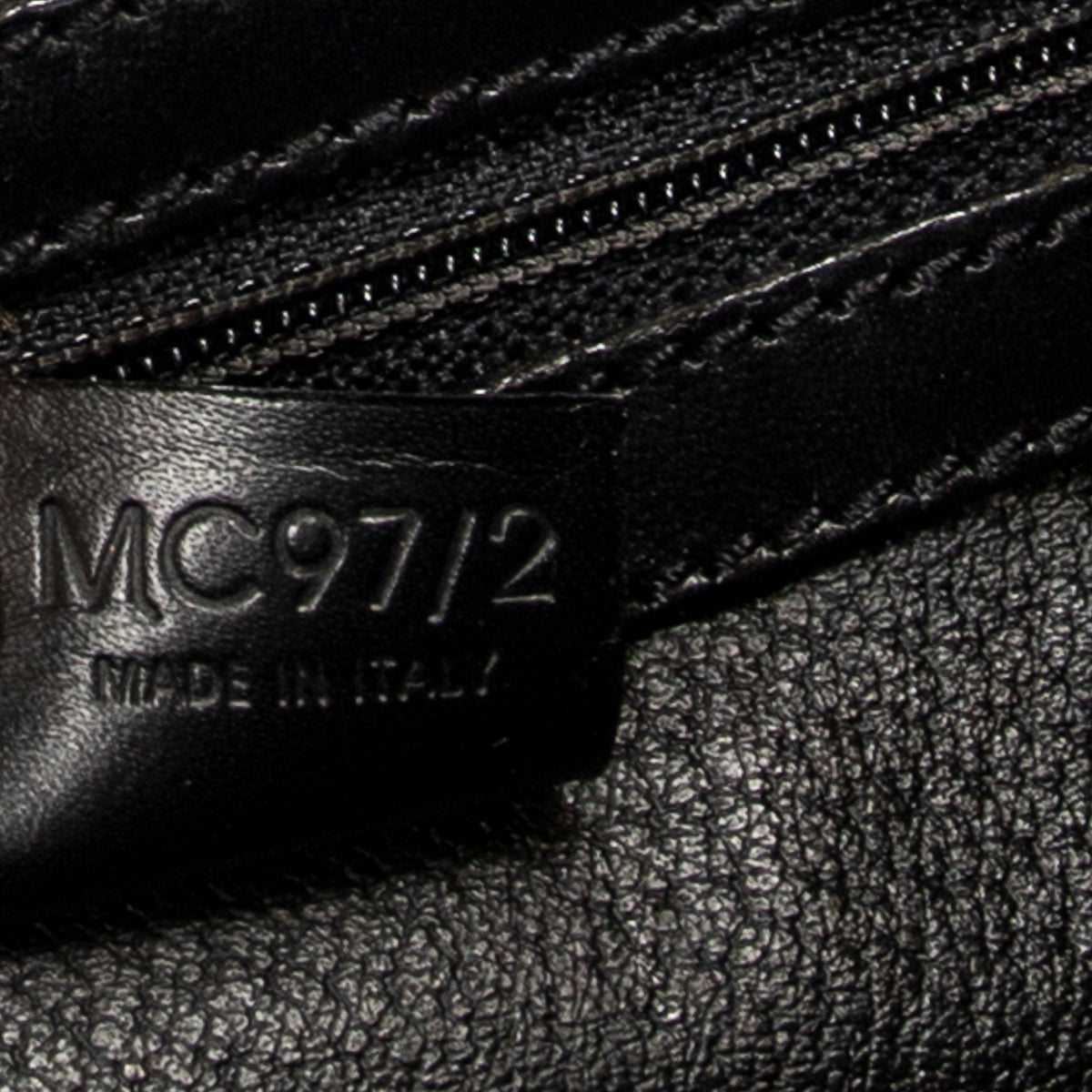 Shoulder Bag Vintage Shoulder Zip Hobo Black Macadam Coated Canvas