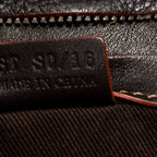 Shoulder Bag Large Flap Messenger Beige Macadam Canvas