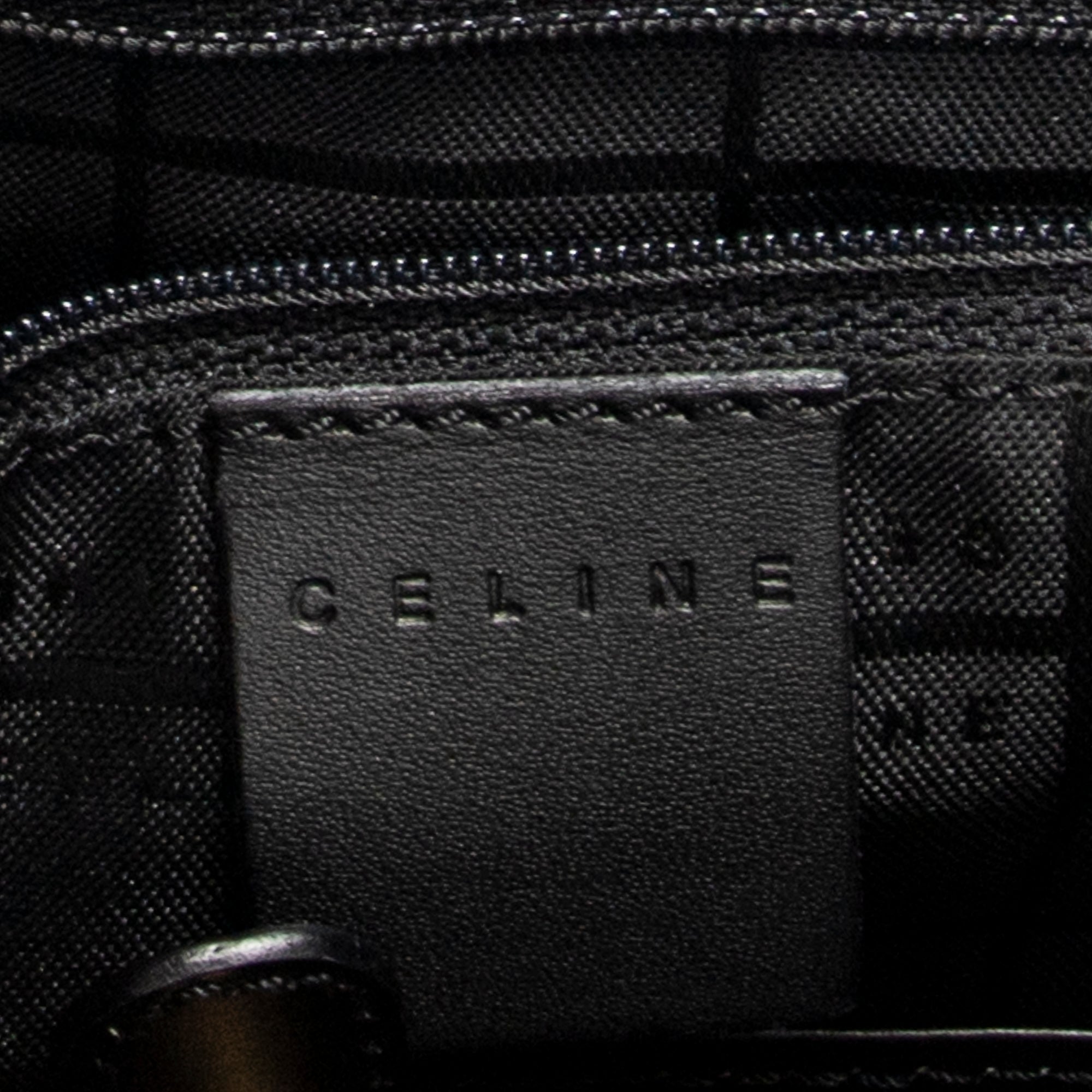 Shoulder Bag Small Flap Messenger Black Macadam Coated Canvas