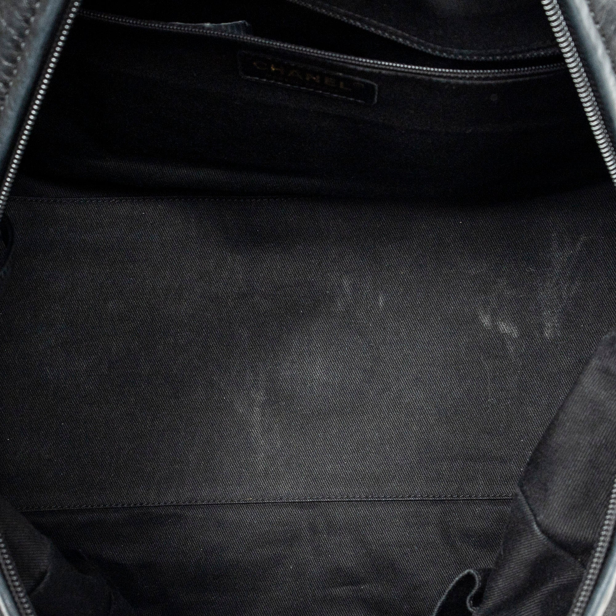 Shoulder Bag Cloudy Bundle Bowler Black Quilted Lambskin Leather