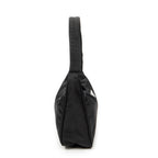 Handbag Vintage Mini Zip Hobo Black Nylon Canvas