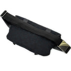 Waist Bag Flap Waist Bag Black Monogrammed Canvas