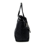 Shoulder Bag Medium Jolie Tote Black Monogrammed Canvas