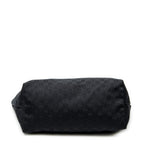 Shoulder Bag Medium Jolie Tote Black Monogrammed Canvas