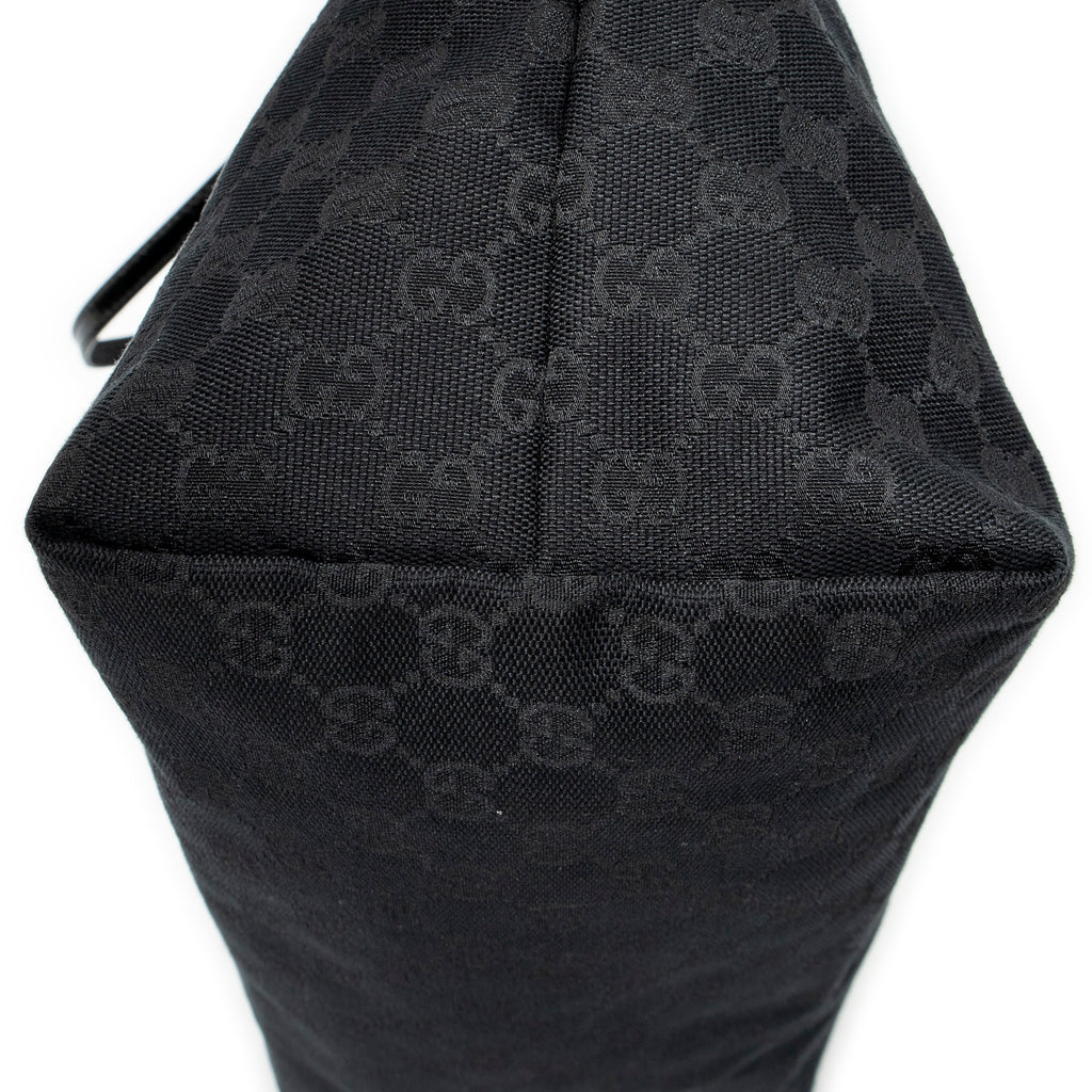Shoulder Bag Medium Jolie Tote Black Monogrammed Canvas