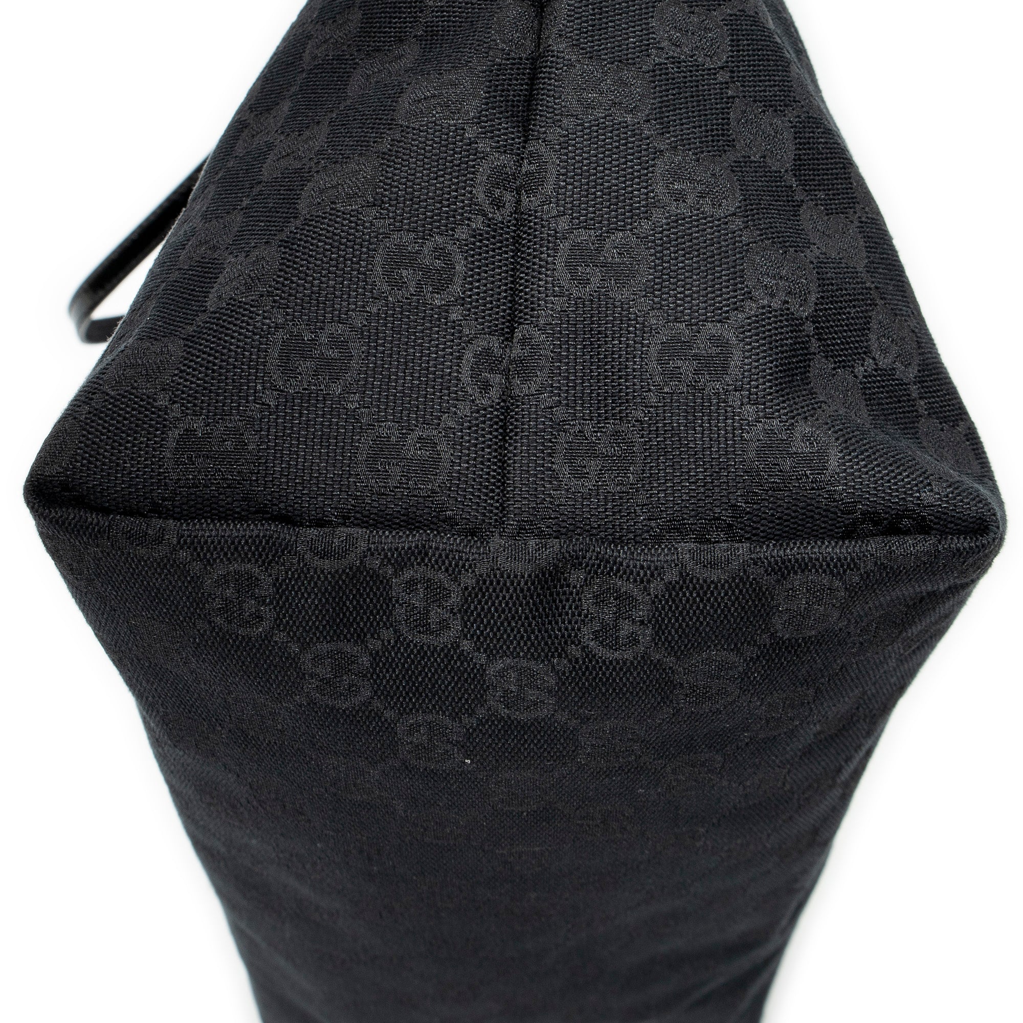 Shoulder Bag Medium Jolie Tote Black Monogrammed Canvas