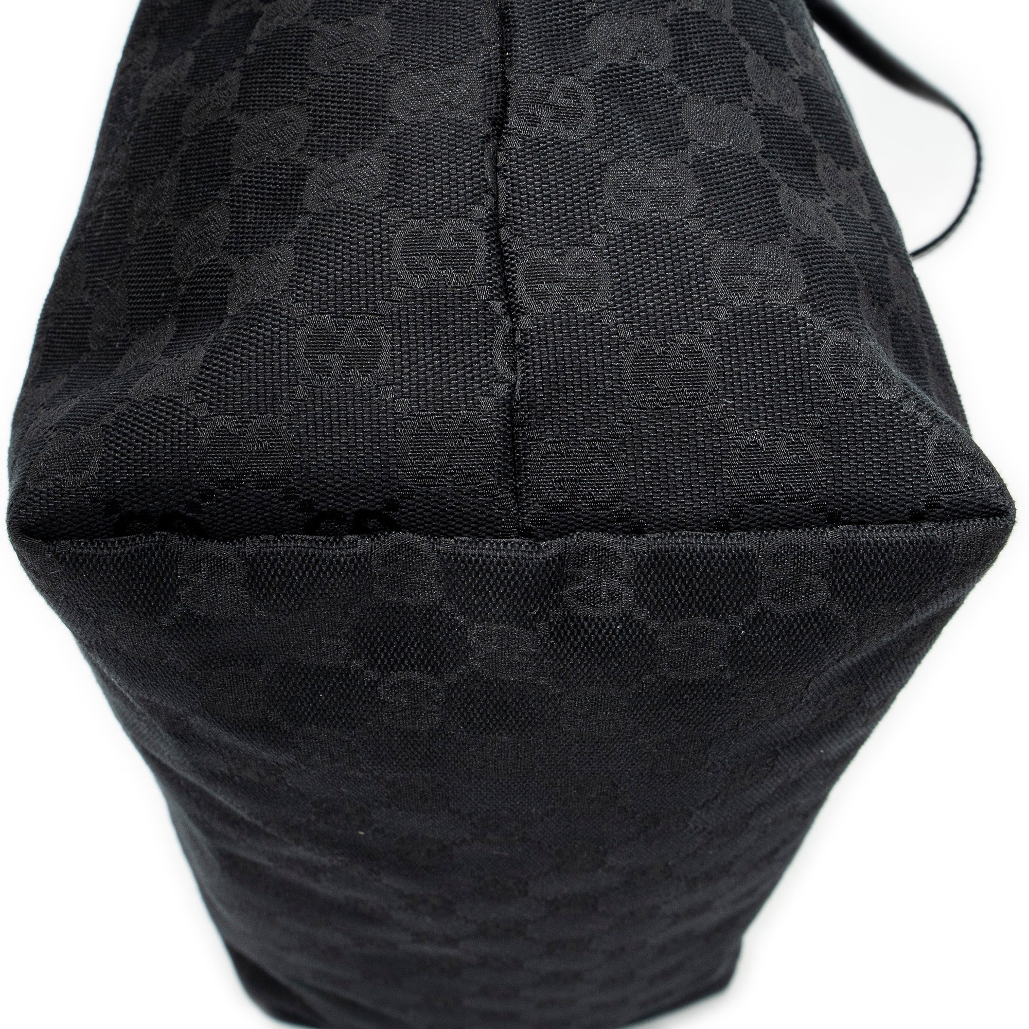 Shoulder Bag Medium Jolie Tote Black Monogrammed Canvas