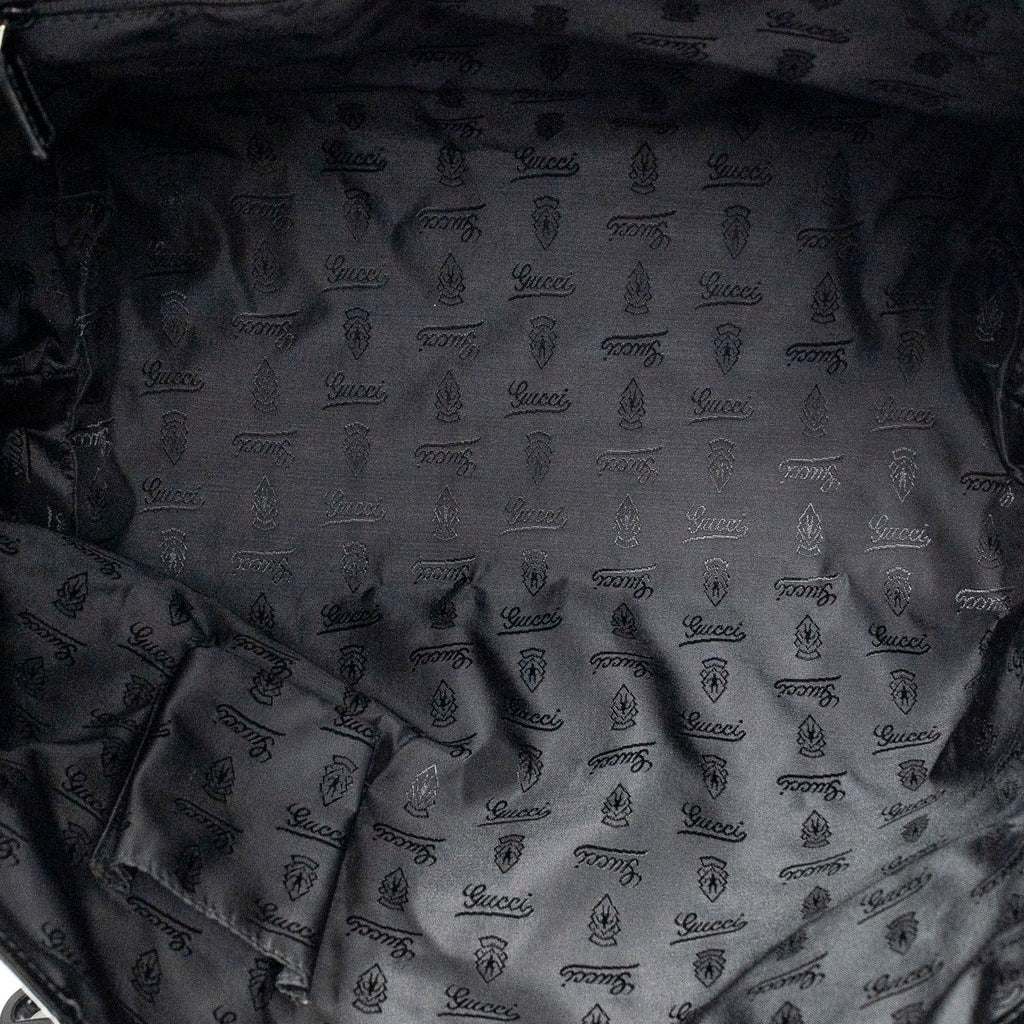 Shoulder Bag Medium Jolie Tote Black Monogrammed Canvas