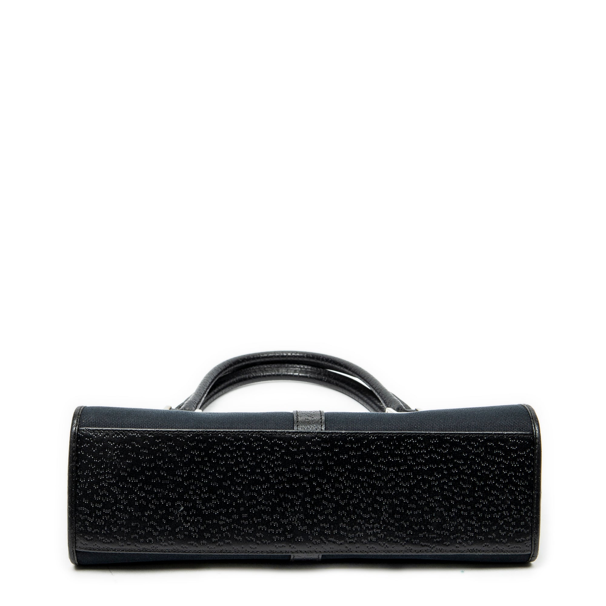 Shoulder Bag Jackie Bardot Tote Black Woven Canvas