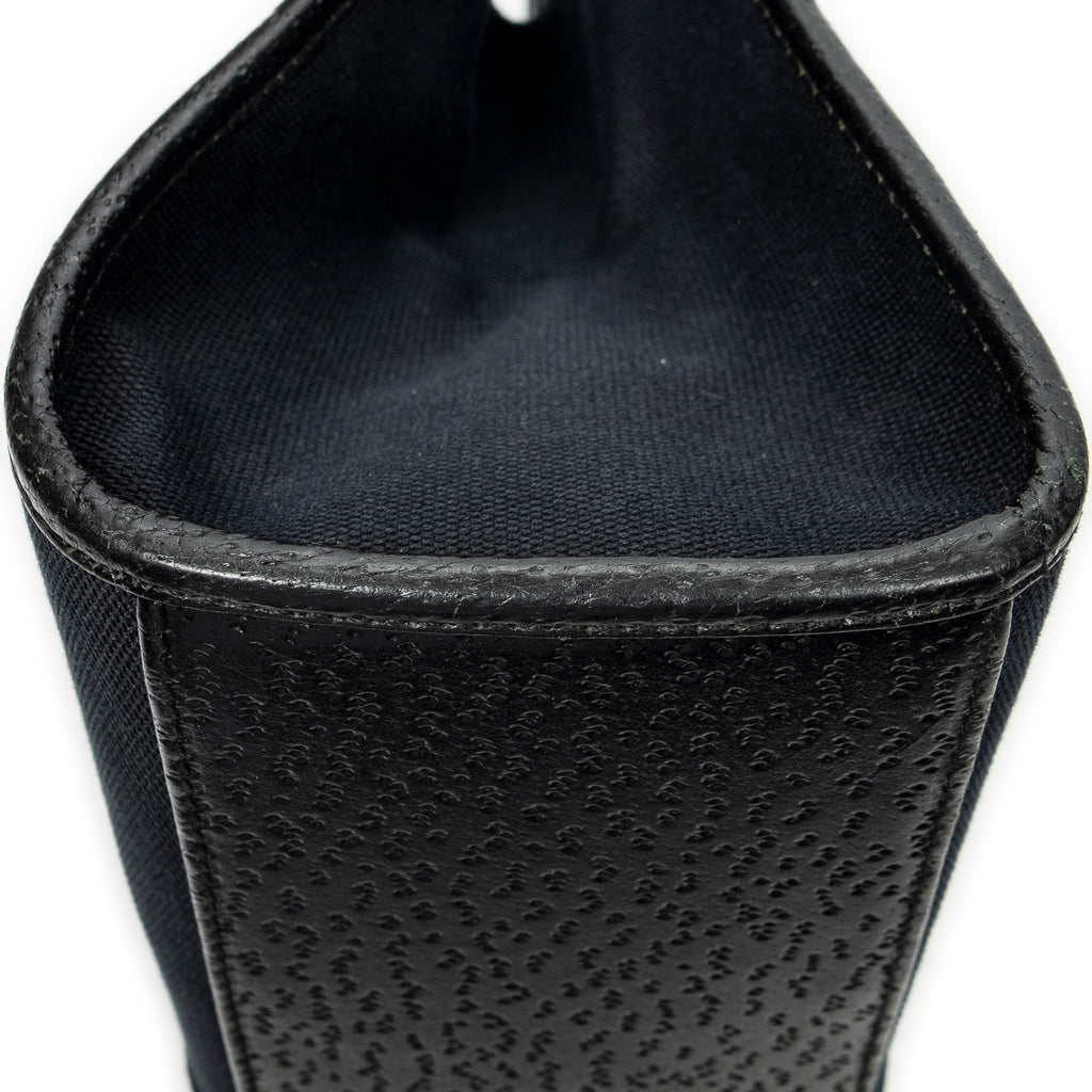Shoulder Bag Jackie Bardot Tote Black Woven Canvas