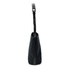 Shoulder Bag Bucket Shoulder Bag Black Monogrammed Canvas
