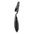 Shoulder Bag Large Square Zip Messenger Black Guccissima Leather
