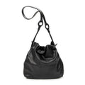 Shoulder Bag Vintage Small Flamenco Black Calfskin Leather