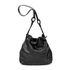 Shoulder Bag Vintage Small Flamenco Black Calfskin Leather