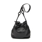 Shoulder Bag Vintage Small Flamenco Black Calfskin Leather