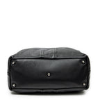 Shoulder Bag Medium Easy Y Black Grained Calfskin Leather