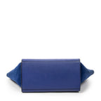 Shoulder Bag Small Trapeze Royal Blue Grained Calfskin Leather