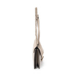 Shoulder Bag Mini Faye Chain Bag Taupe Calfskin Leather