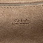 Shoulder Bag Mini Faye Chain Bag Taupe Calfskin Leather