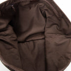 Shoulder Bag Large Flat Messenger Brown Monogrammed Nylon Canvas