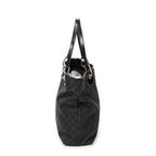 Shoulder Bag Eclipse Tall Tote Black Monogrammed Canvas
