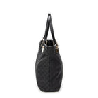 Shoulder Bag Eclipse Tall Tote Black Monogrammed Canvas