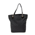 Shoulder Bag Eclipse Tall Tote Black Monogrammed Canvas