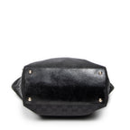 Shoulder Bag Eclipse Tall Tote Black Monogrammed Canvas