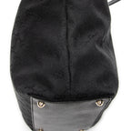 Shoulder Bag Eclipse Tall Tote Black Monogrammed Canvas