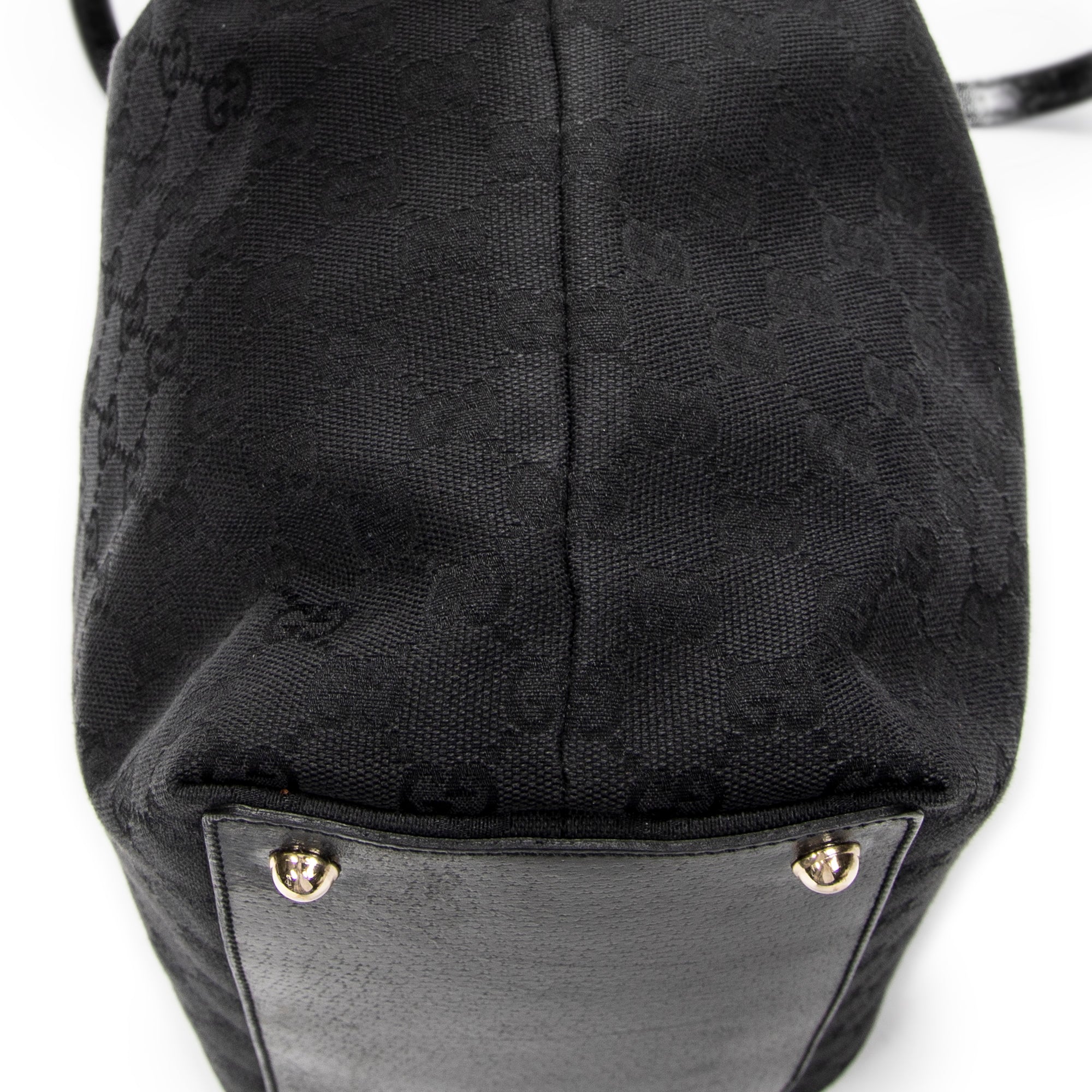 Sac bandoulière Eclipse Grand cabas en toile monogrammée noire