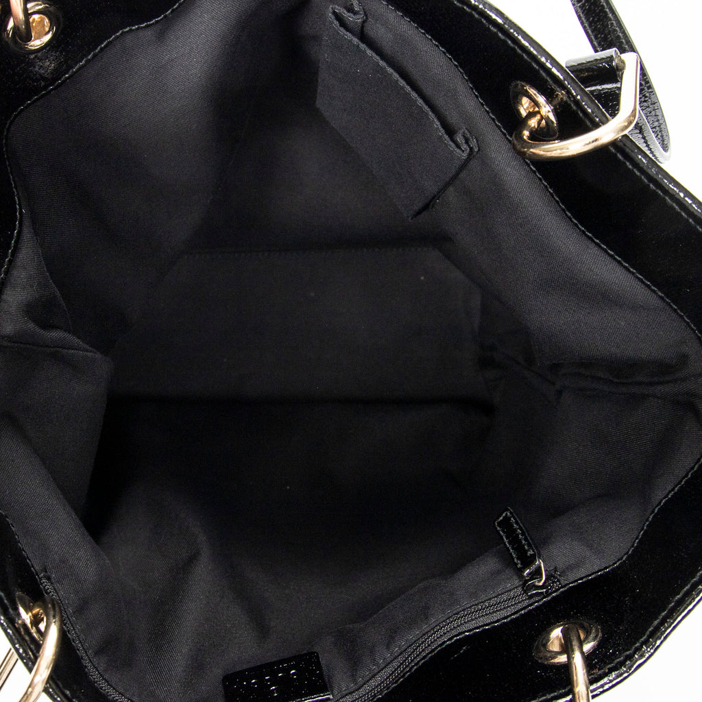 Shoulder Bag Eclipse Tall Tote Black Monogrammed Canvas