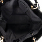 Shoulder Bag Eclipse Tall Tote Black Monogrammed Canvas