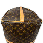 Travel Bag Keepall Bandouliere 55 Brown Monogram Canvas