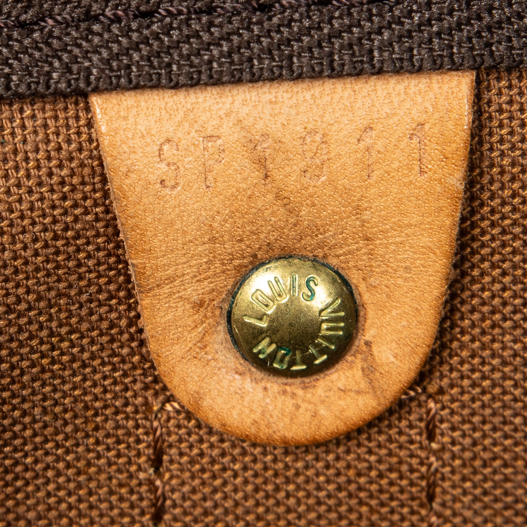 Travel Bag Keepall Bandouliere 55 Brown Monogram Canvas
