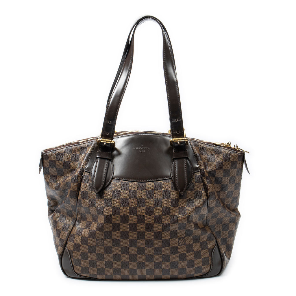 Shoulder Bag Verona GM Brown Damier Ebene