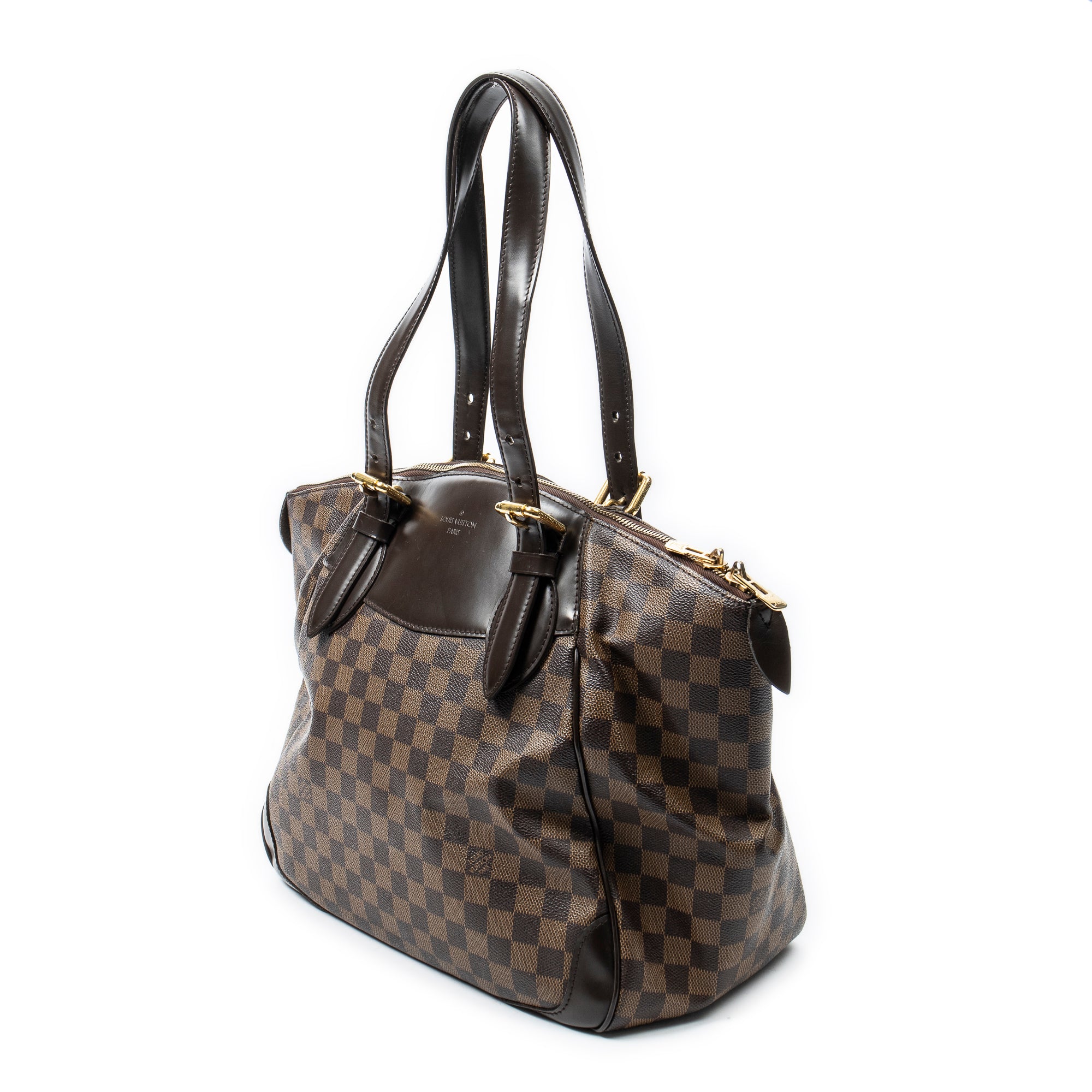 Shoulder Bag Verona GM Brown Damier Ebene