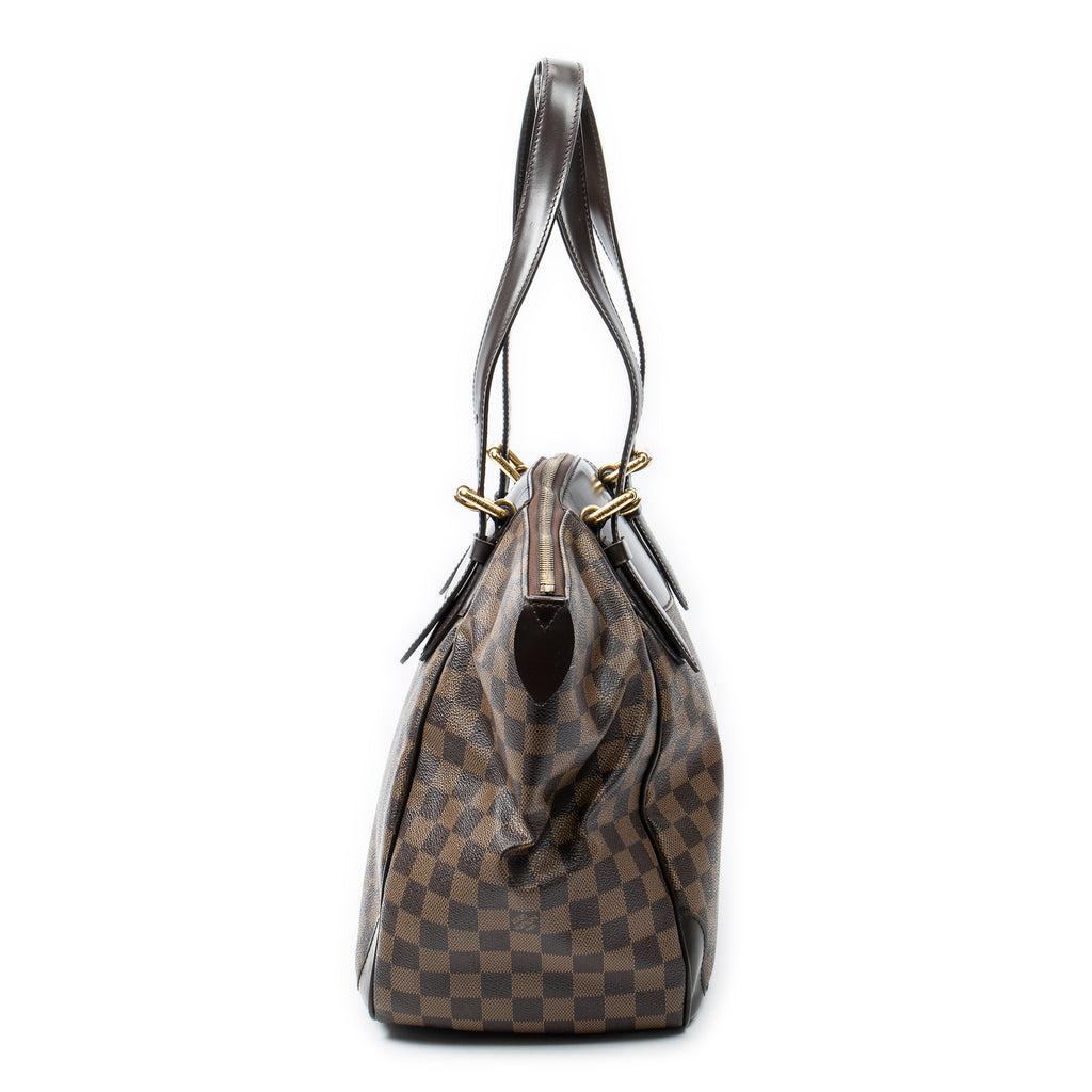 Shoulder Bag Verona GM Brown Damier Ebene