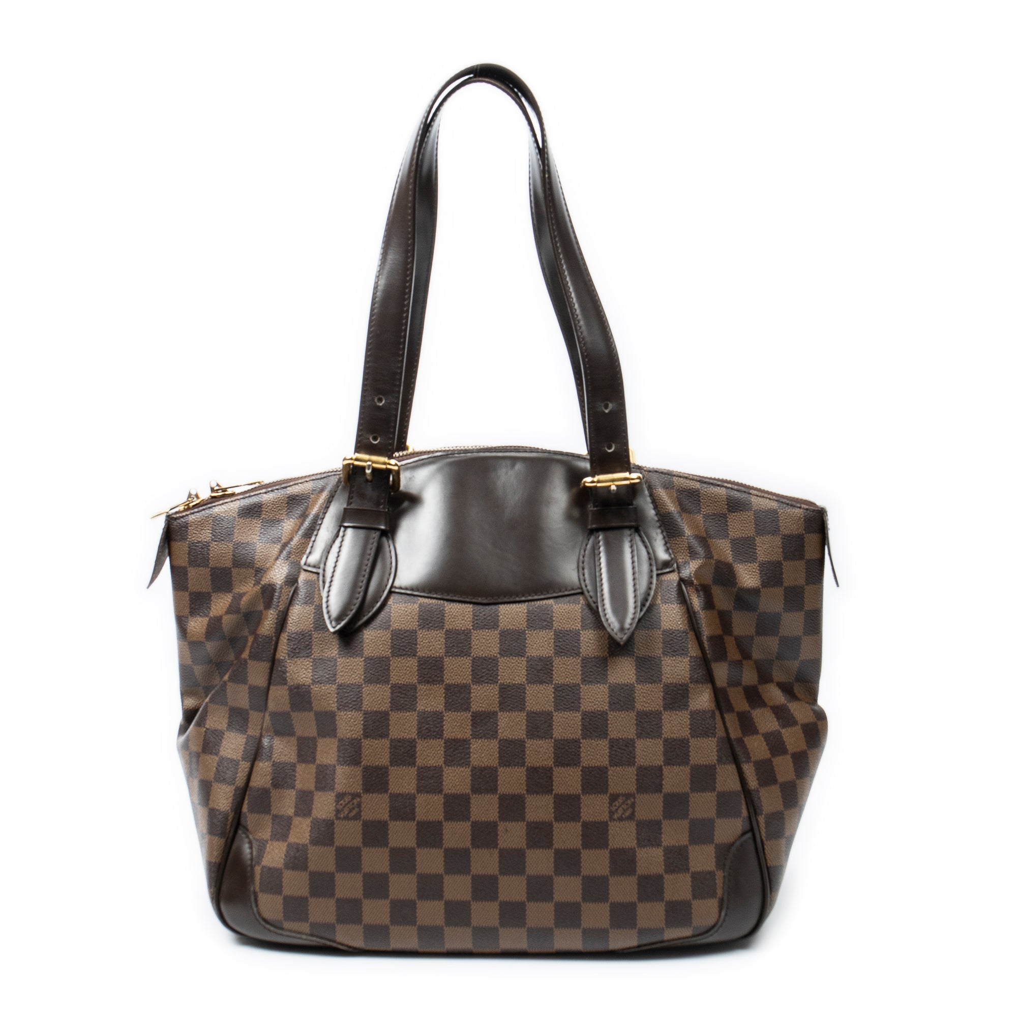 Shoulder Bag Verona GM Brown Damier Ebene