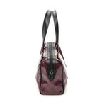 Shoulder Bag Small Shoulder Boston Red Crystal Coated Canvas