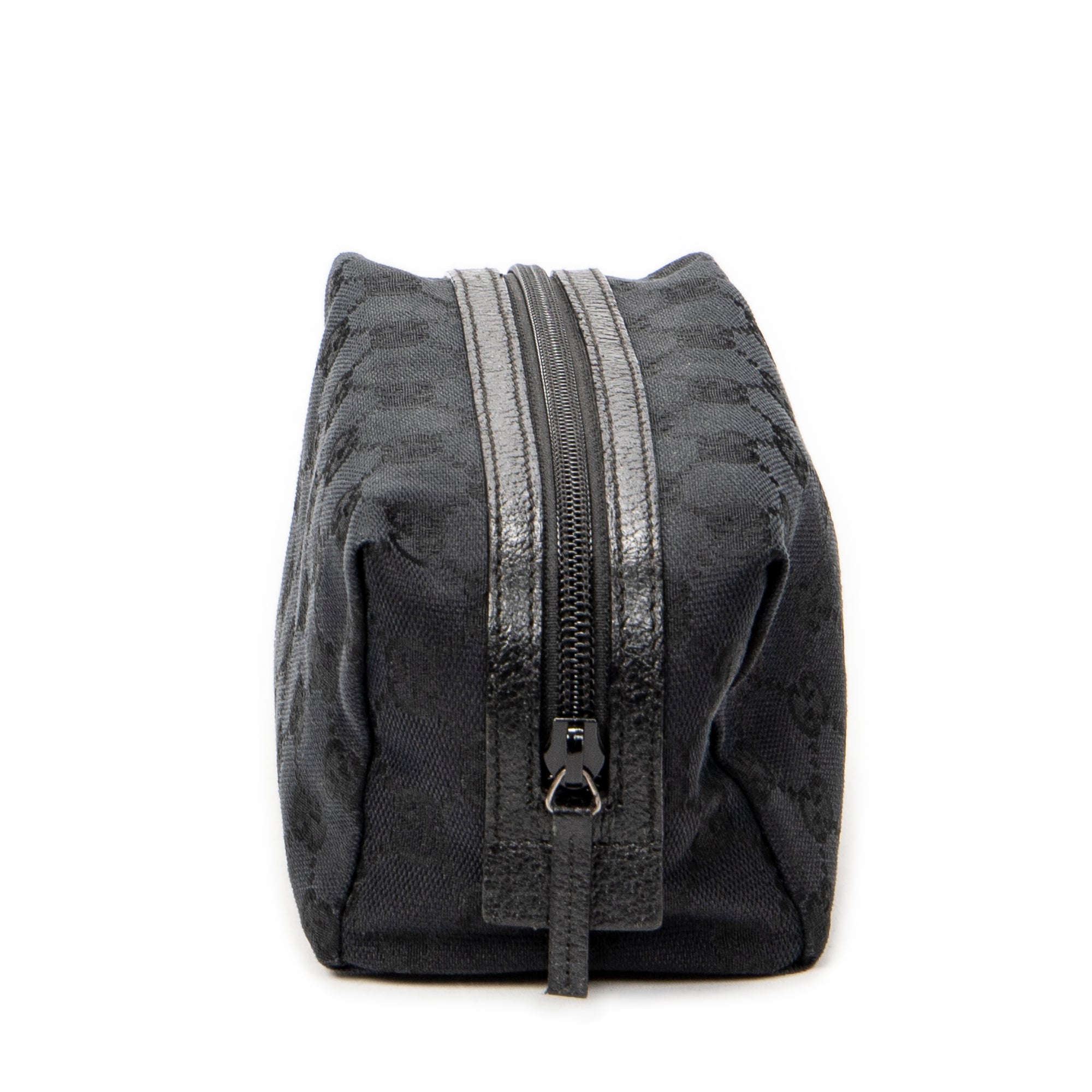 Pouch Mini Cosmetic Pouch Black Monogrammed Canvas