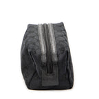 Pouch Mini Cosmetic Pouch Black Monogrammed Canvas